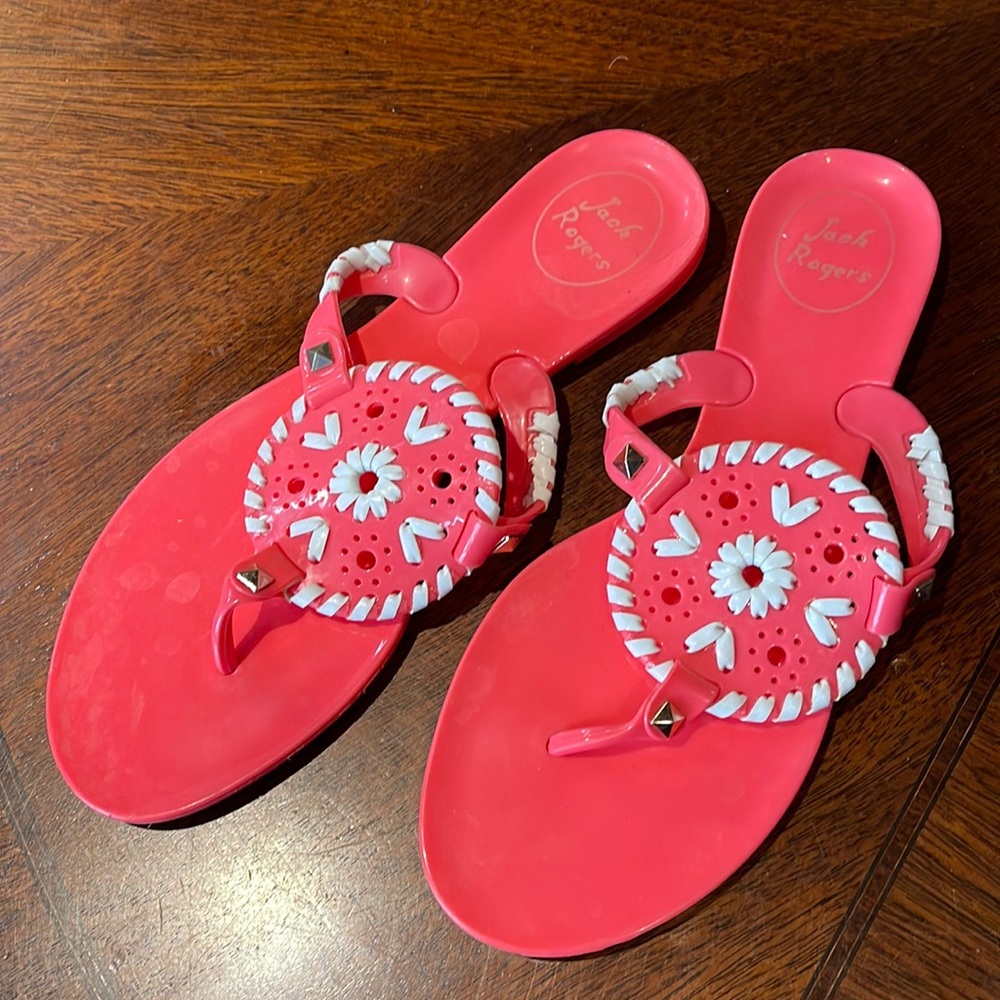Jack Rogers Georgina Jelly Sandals size 4